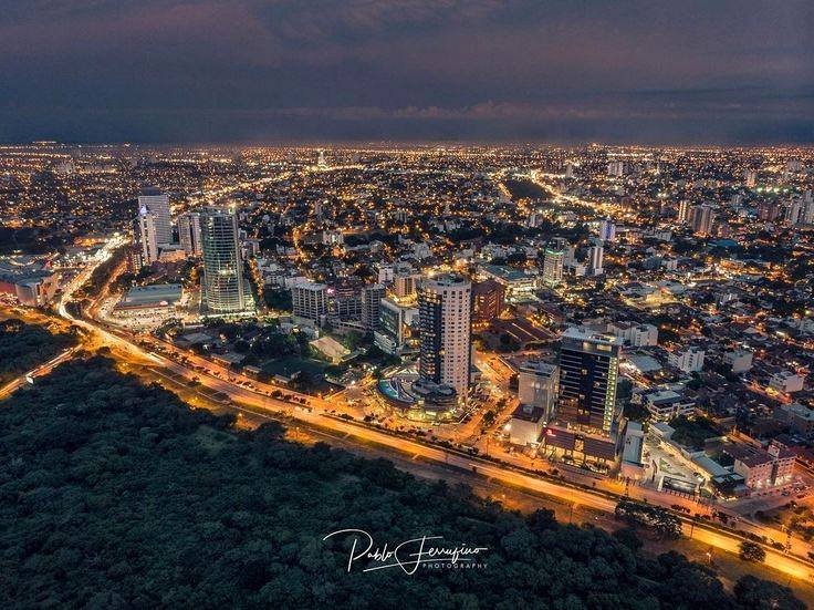 Vista aérea Santa Cruz de la Sierra Bolivia mercado inmobiliario